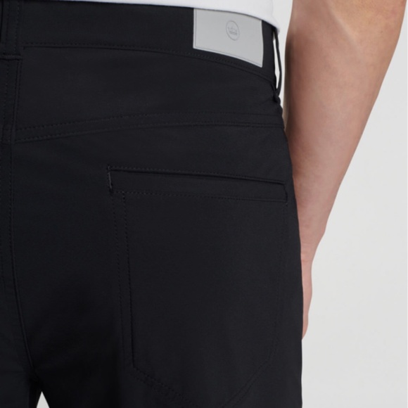 Peter Millar Crown Crafted Bingham Performance 5 Pocket Pants Black 38x34 $185 - Picture 2 of 8